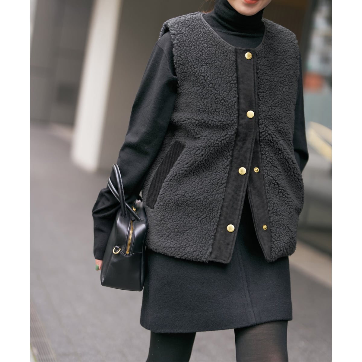 IENA venitボアベスト venit/ヴェニット】ボアライダースベスト | イエナ(IENA) | マルイ