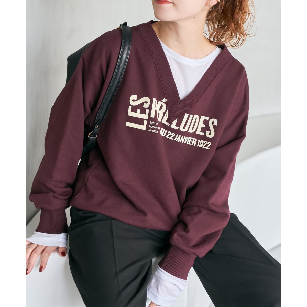 WEB限定 / 追加》【RIKA ABE × Spick & Span】フロッキープリント