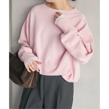 スピック＆スパン(Spick and Span)の《新色有り / 追加2予約》CHESSルーズボートネックプルオーバー