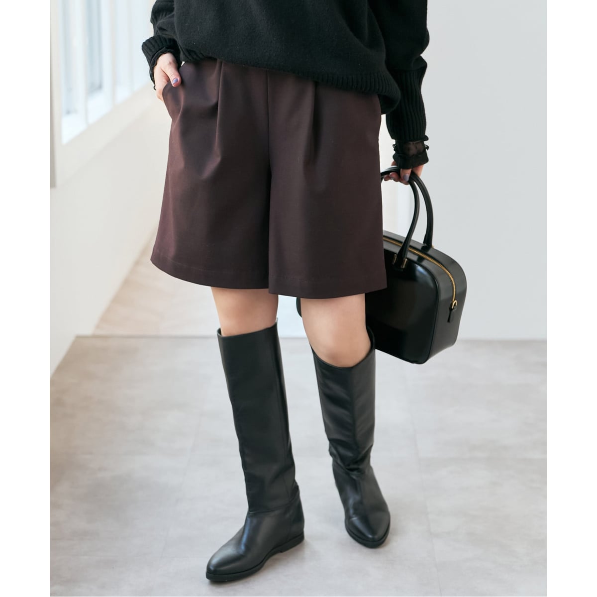 手洗い可》イージーキュロットパンツ | スピック＆スパン(Spick and