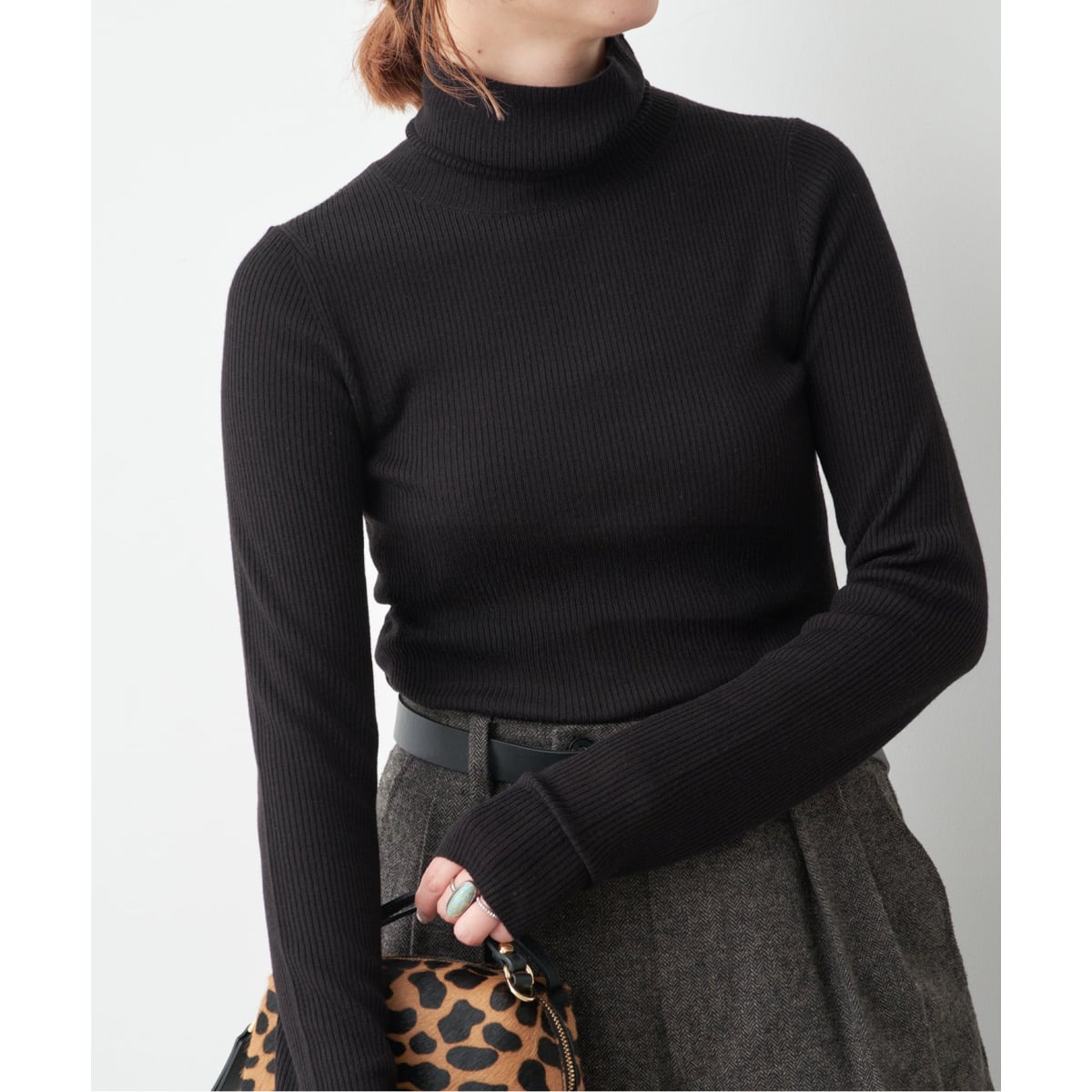 追加》フォックスカシミヤプルオーバー | スローブ イエナ(SLOBE IENA