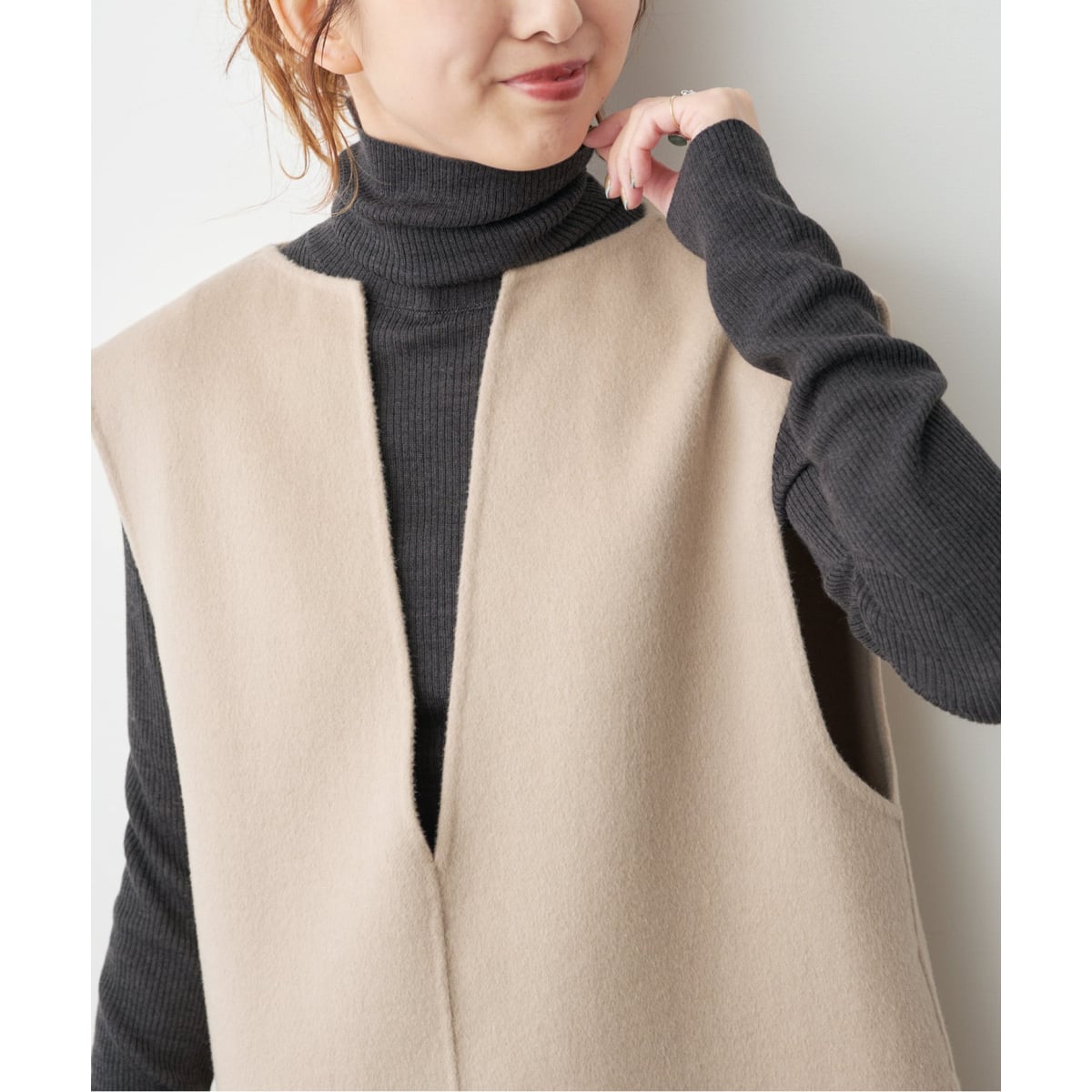 アルパカ混フリルニット | スピック＆スパン(Spick and Span) | マルイ