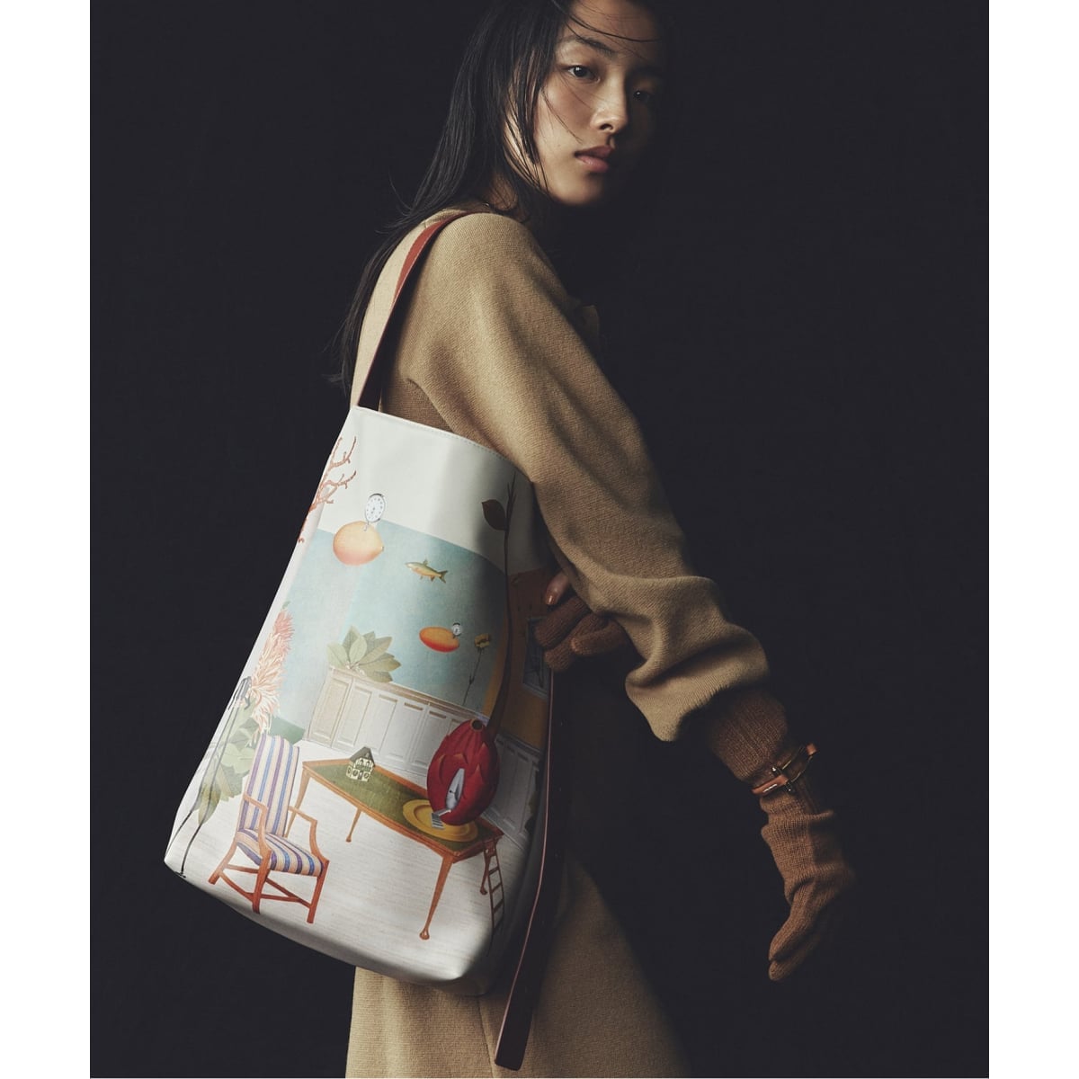 追加》【SOL and SELENE/ソル アンド セレーネ】PUFF TOTE BAG