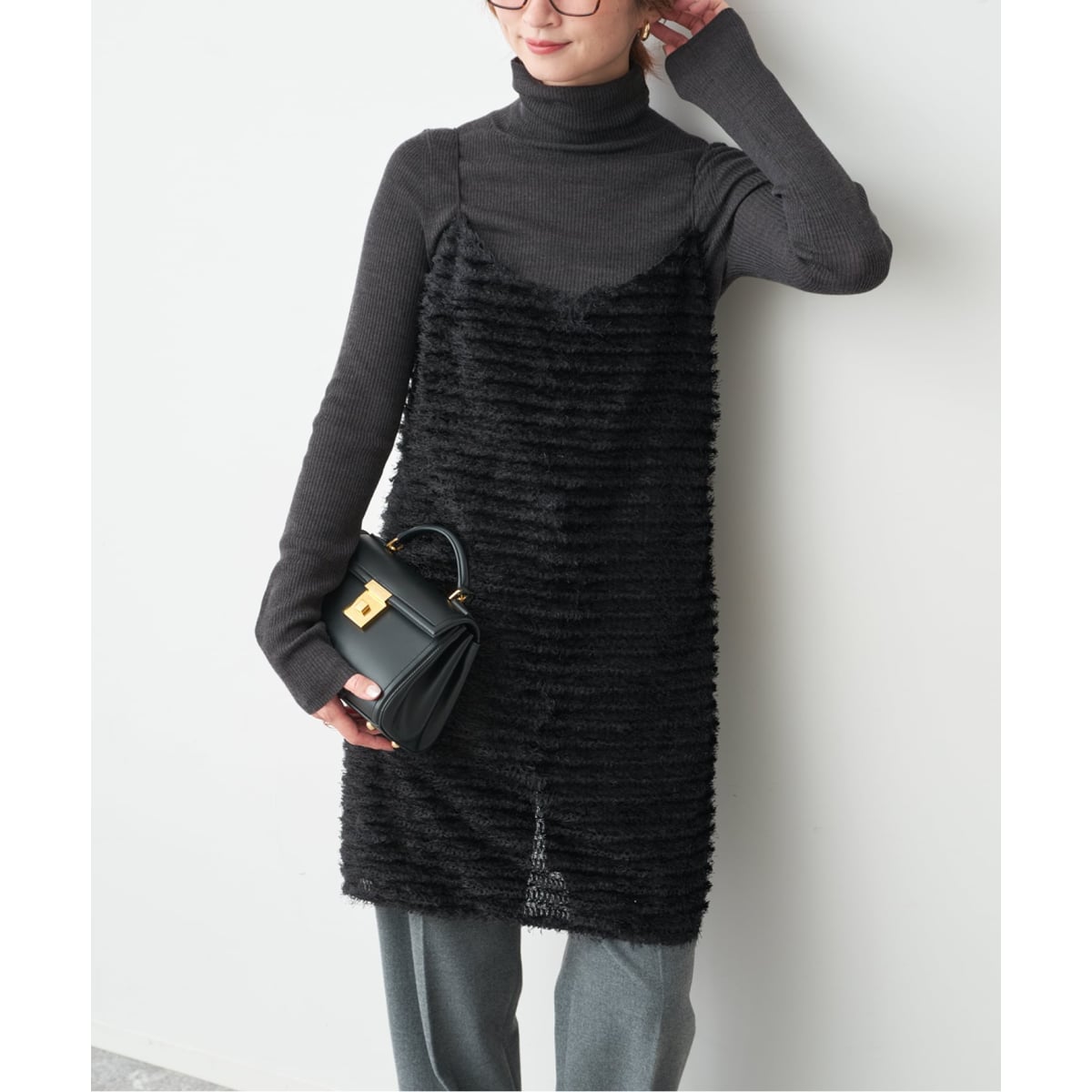 カフスシャツミニワンピース | スピック＆スパン(Spick and Span