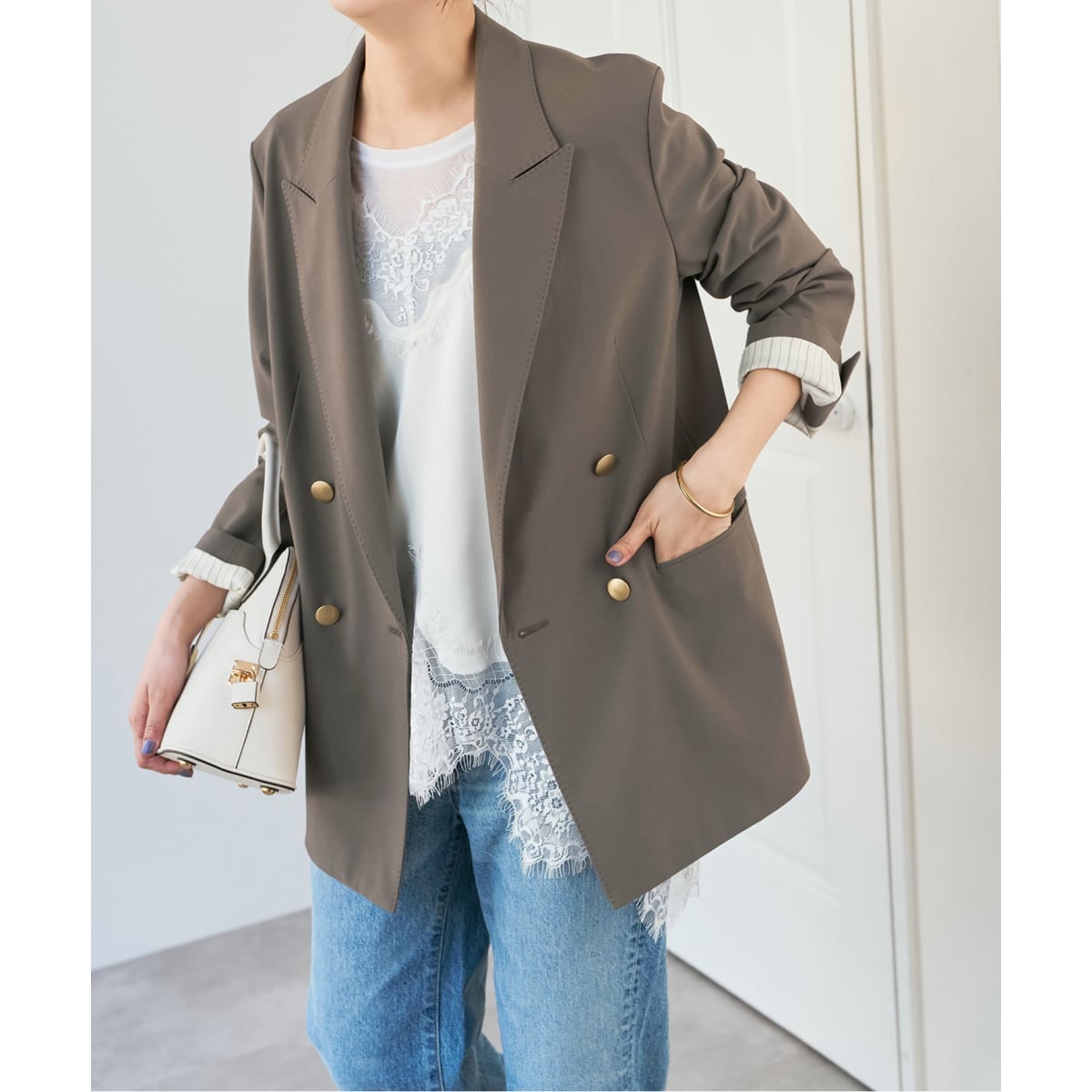 LIENシルクボタンレスジャケット | イエナ(IENA) | マルイウェブチャネル