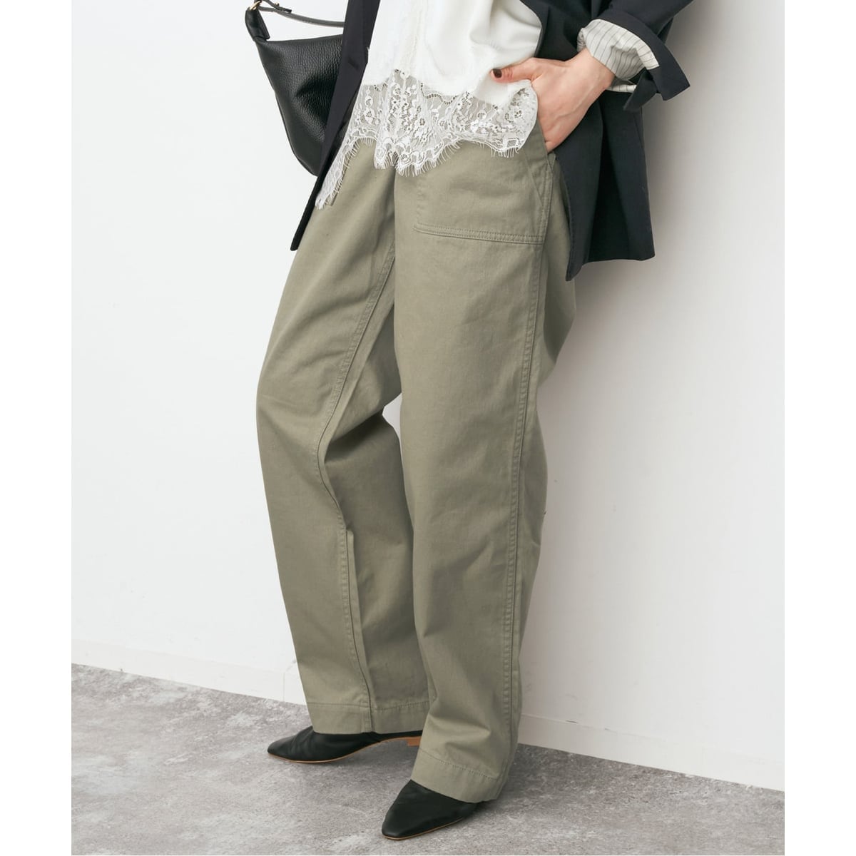 追加》ルーズベイカーパンツ | スピック＆スパン(Spick and Span