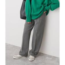 《手洗い可 / 追加》起毛タックテーパードパンツ