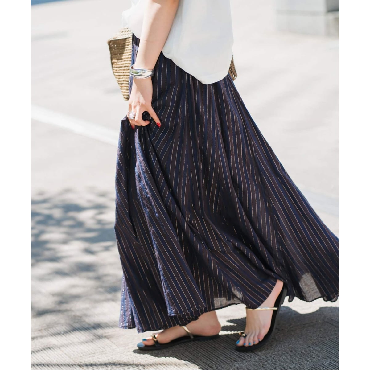 O'NEILofDUBLLIN巻きスカート　スピックアンドスパン別注キルト O'Neil of Dublin/オニールオブダブリン】イージーマキシスカート