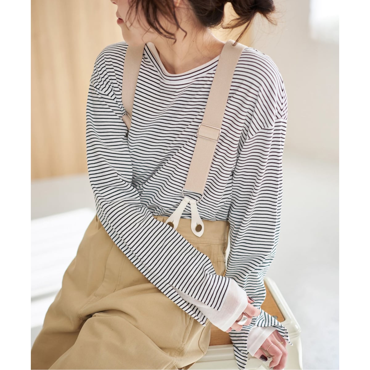 追加》2枚SETヘンリーネックプルオーバー | スピック＆スパン(Spick