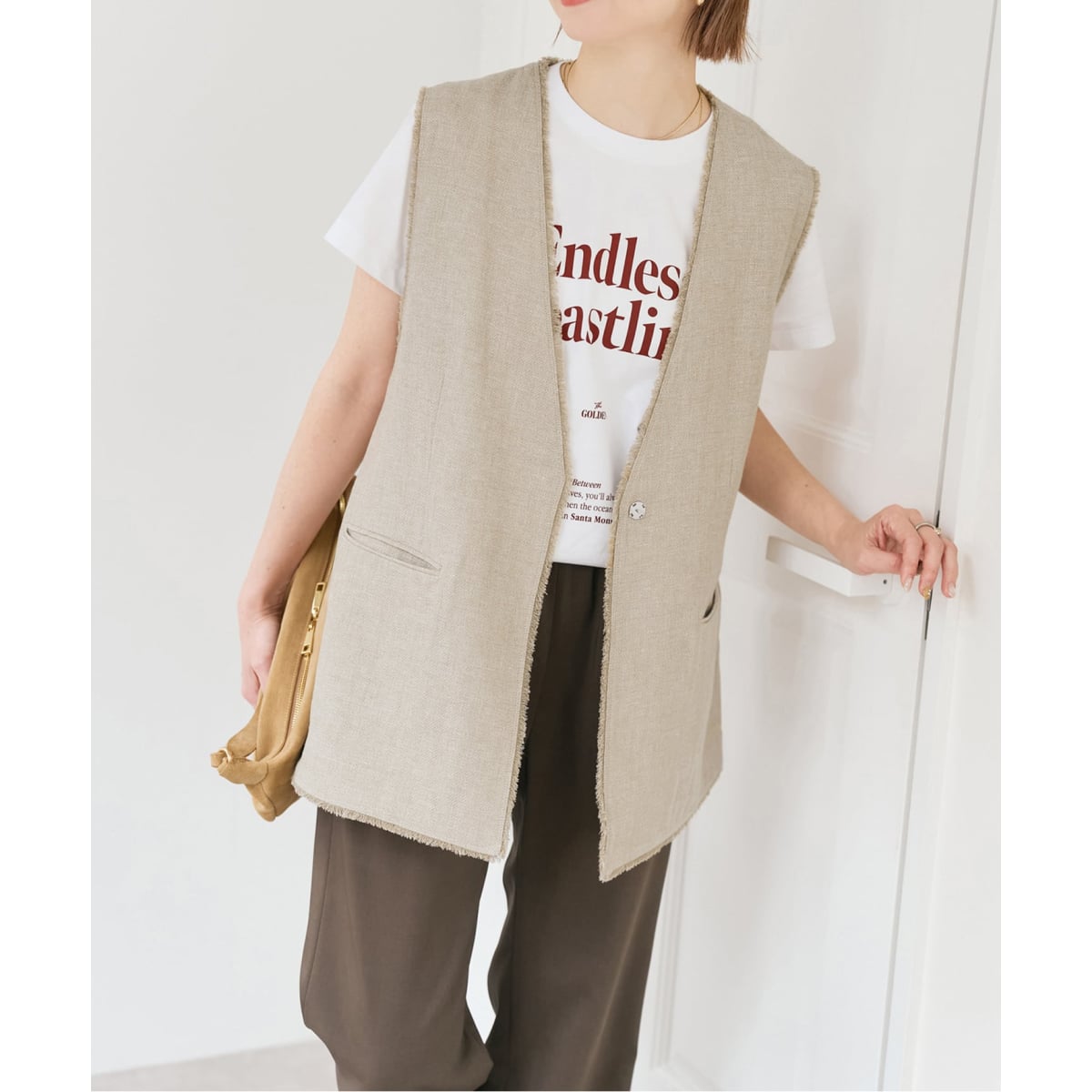 ハンドニットARANジレ | イエナ(IENA) | マルイウェブチャネル