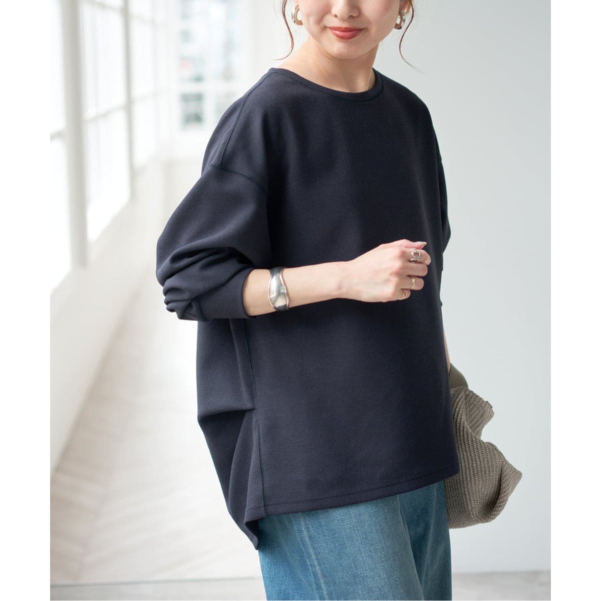 Spick and Span 美品❗️ アムンゼンクロスバックタックブラウス アムンゼンクロスバックタックブラウス | スピック＆スパン(Spick and