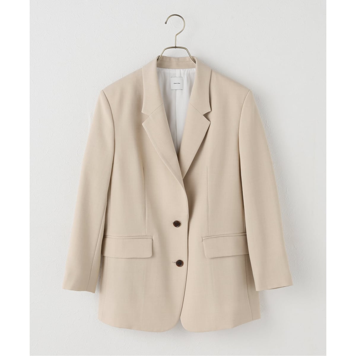 追加》ウールミルドピークドラペルジャケット | ノーブル(Noble