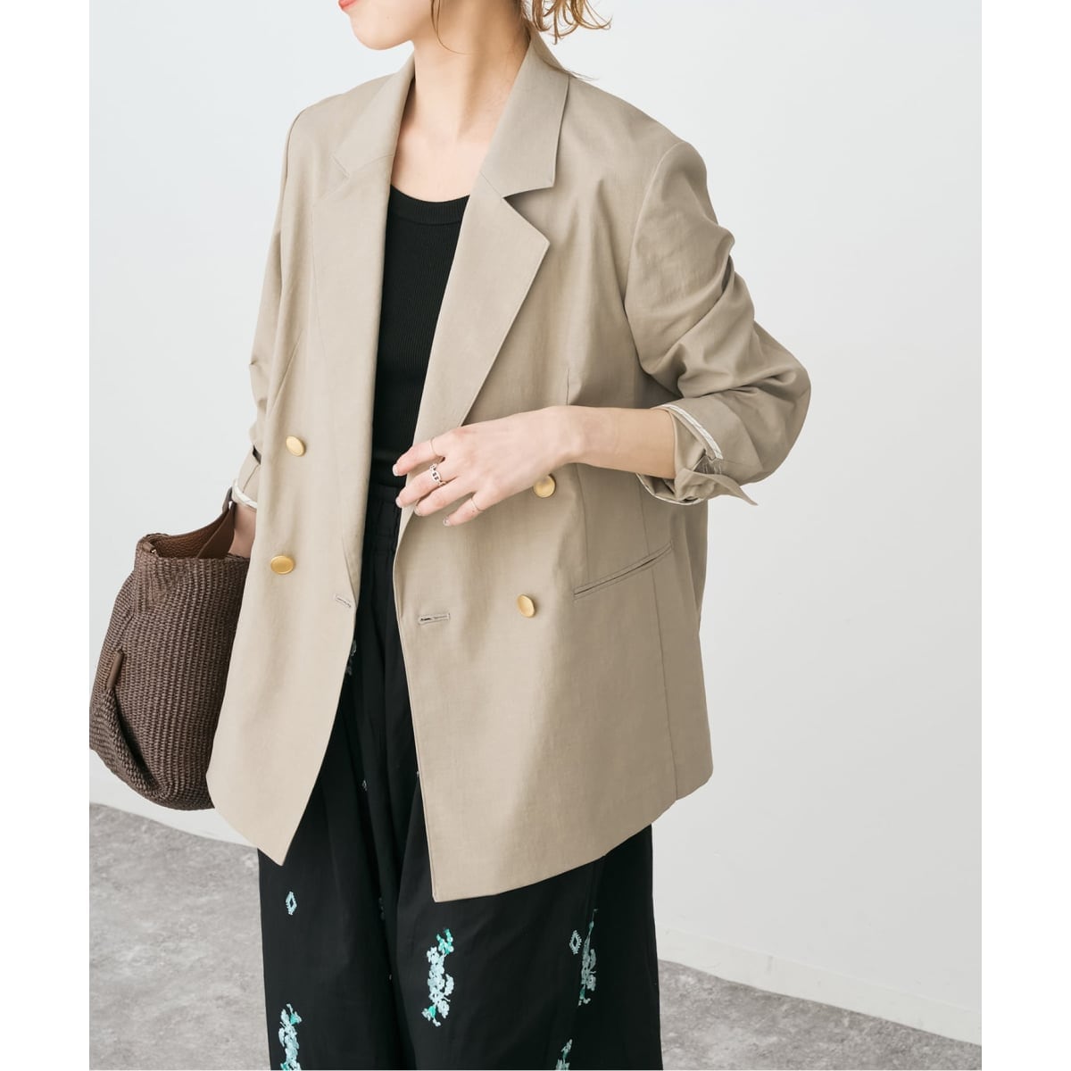 ウールダブルブレストジャケット◇ | イエナ(IENA) | マルイウェブチャネル