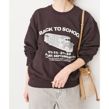BOOK CLUB/ブッククラブ 別注 Cotton Loop Sweat