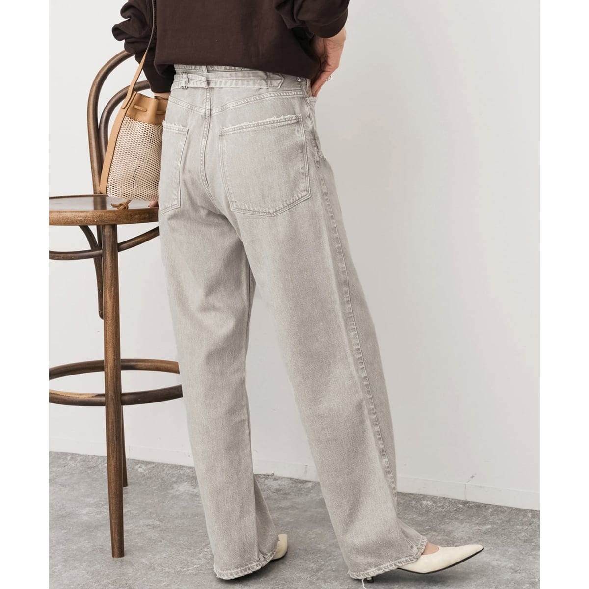 パンツ Spick and Span 5 1/2 TUCKBARREL DENIM WEB限定サイズ有り / 追加予約》5 1/2 TUCKBARREL DENIM（デニムパンツ