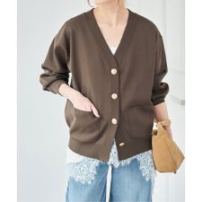《一部店舗+WEB限定/追加予約》ウォッシャブルVネックカーディガン