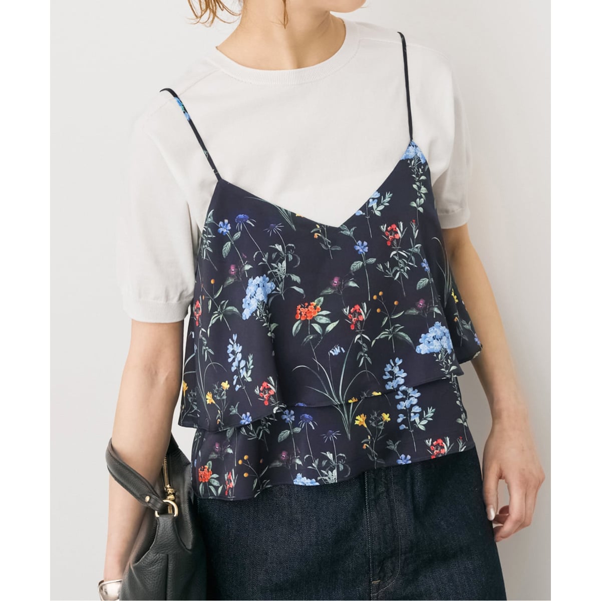 予約》TICCA / ティッカ 別注フラワープリントビスチェ* | スピック