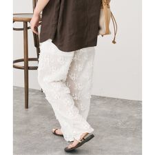 《予約》crinkle crinkle crinkle sheer cotton 3D embroi