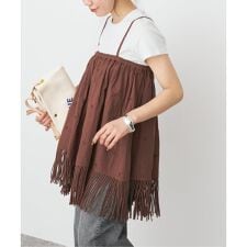 《予約》crinkle crinkle crinkle 別注フリンジキャミ*