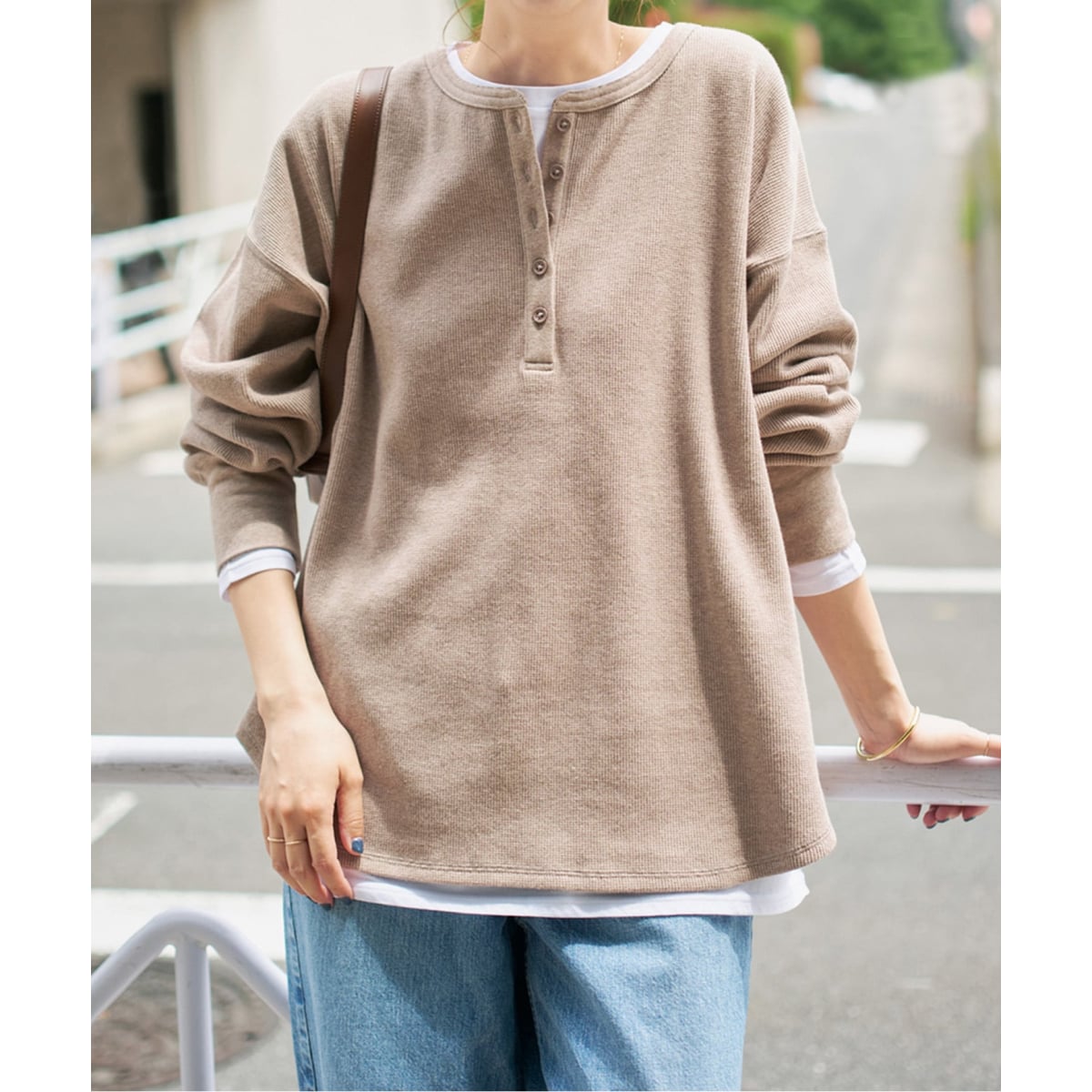 8g shoot ヘンリーネックプルオーバー　M 今季新作 8G SHOOT WEBSTORE