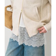 《予約》レースドッキングレイヤードプルオーバー