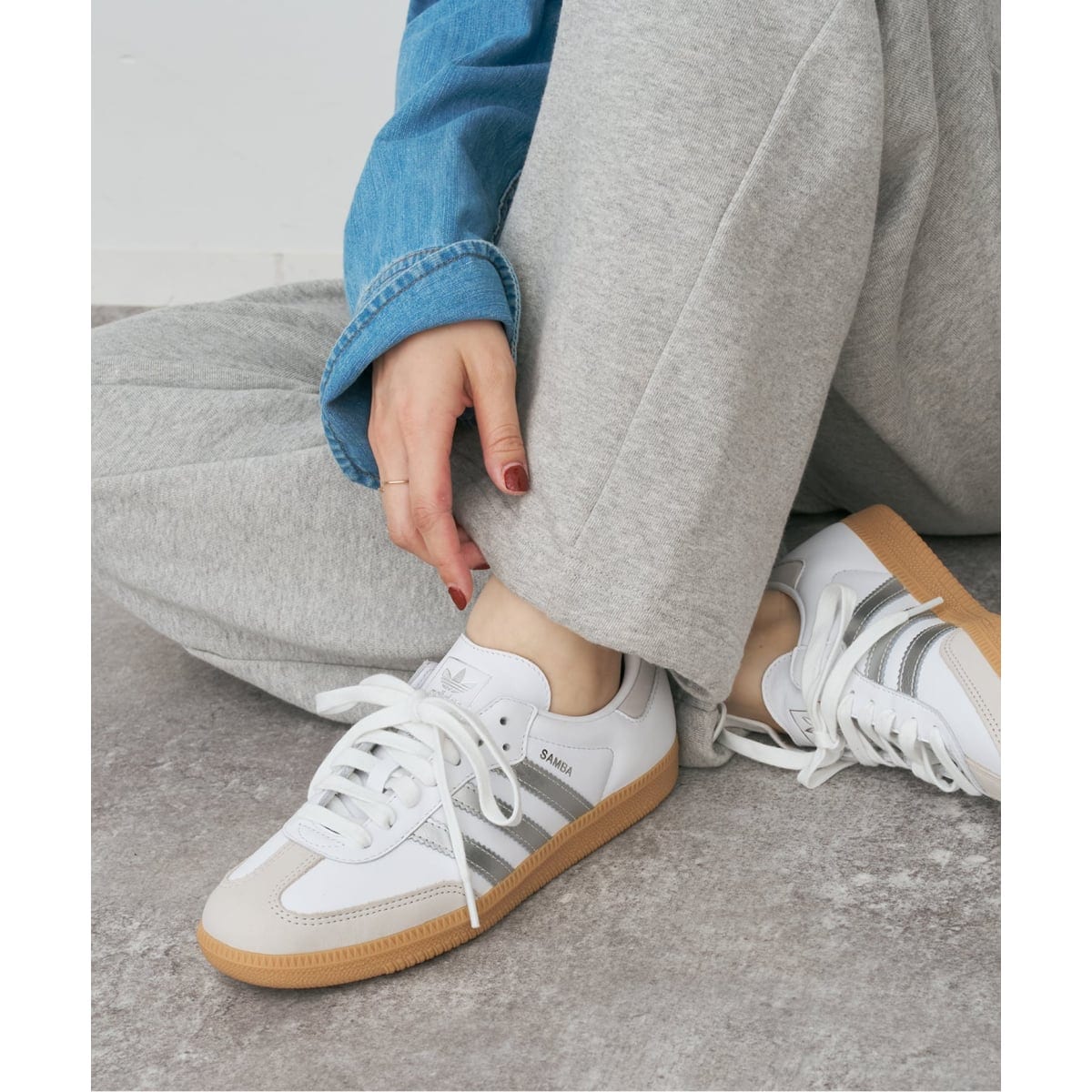 [�}���C]adidas / �A�f�B�_�X SAMBA OG W JI2725/�X�s�b�N���X�p���iSpick and Span�j �z���C�g A