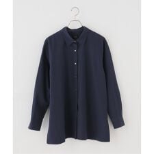 2wayペプラムオーバーシャツ