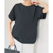 《セットアップ可 / 予約》ハイブリッドリネンTブラウス