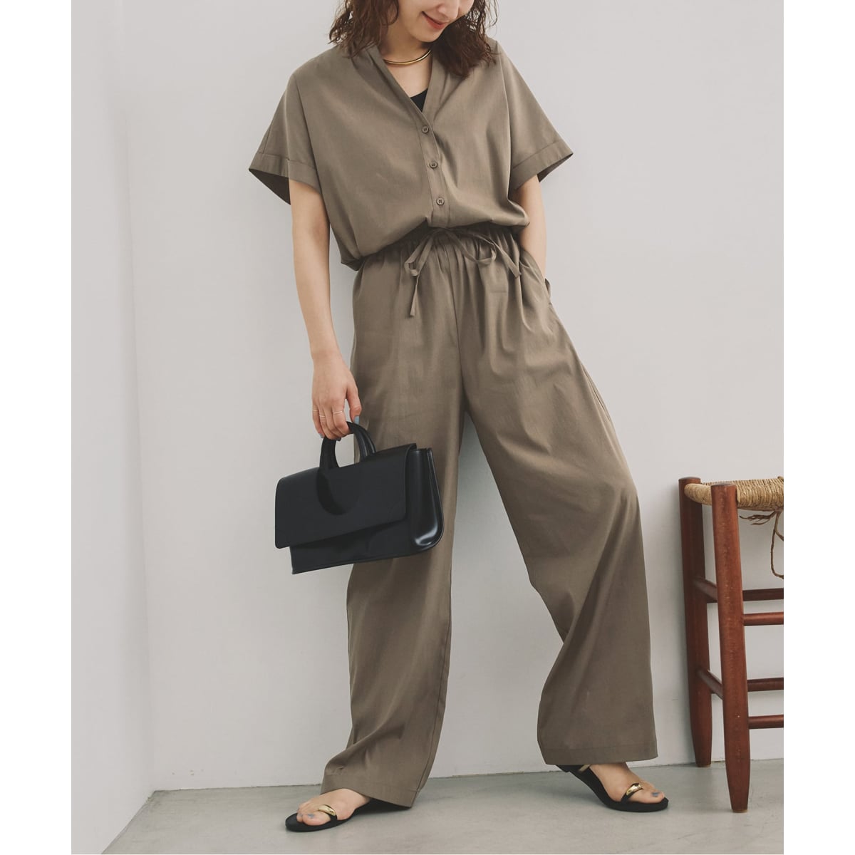 スピック＆スパン(Spick and Span) レディース オールインワン・つなぎ