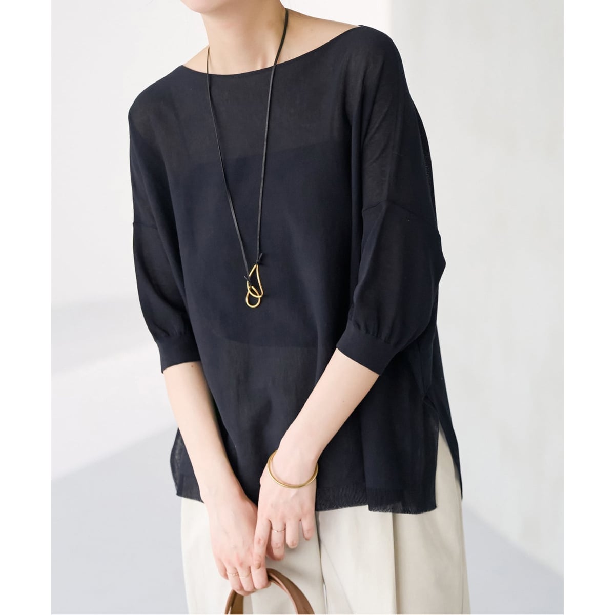 [�}���C]�s�ڐG�⊴ / �\��tICE FINE 5�����{�[�g�l�b�N�j�b�g/�X�s�b�N���X�p���iSpick and Span�j �l�C�r�[