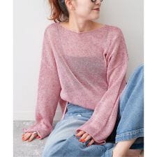 《新色有り / 追加予約》リネンミックス2WAYプルオーバー