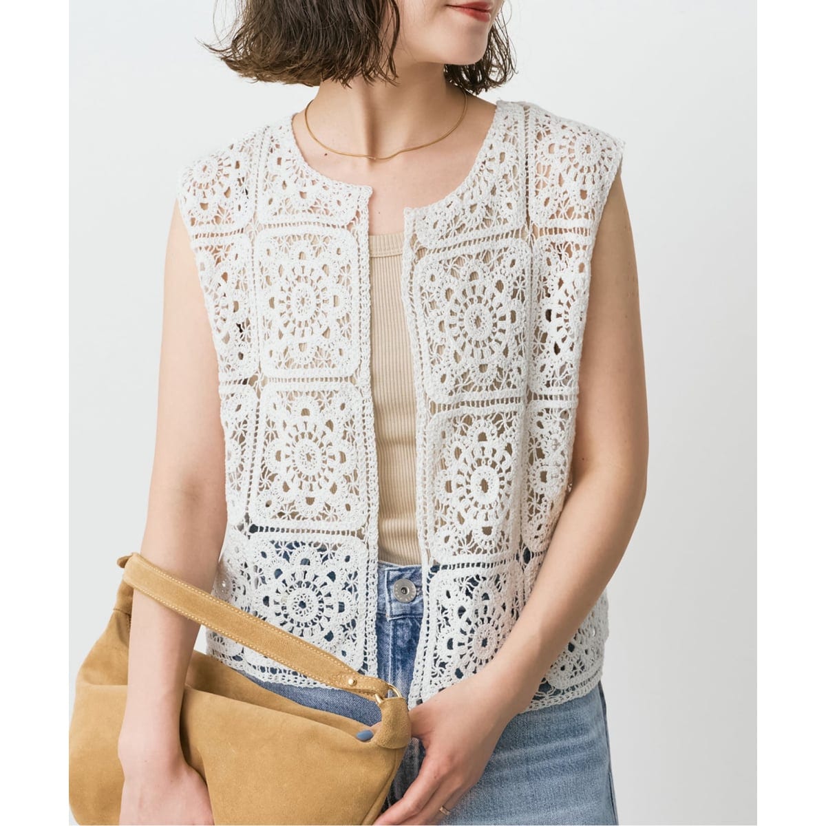 ゆきだるまSpick and Span ≪追加≫ニットベスト Spick & Span｜スピック アンド スパンのベスト通販 - ZOZOTOWN