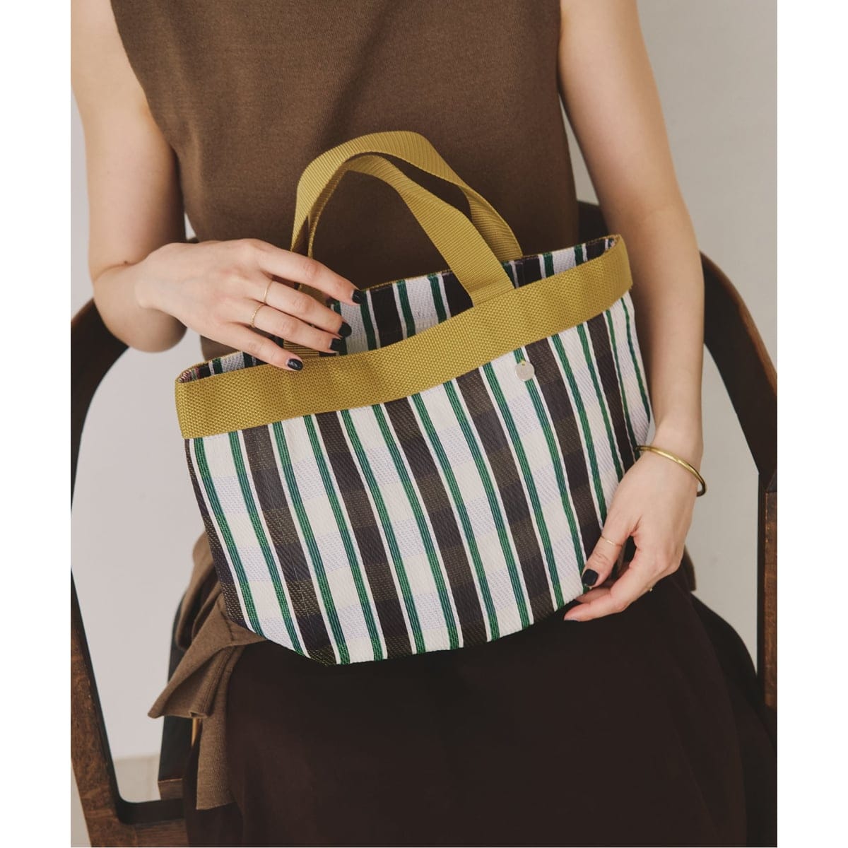 [�}���C]�s�\��tne Quittez pas / �k�L�e�p Multi Stripe Mesh Small /�X�s�b�N���X�p���iSpick and Span�j �u���E��