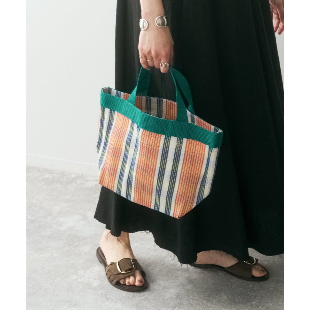 [�}���C]�s�\��tne Quittez pas / �k�L�e�p Multi Stripe Mesh Small /�X�s�b�N���X�p���iSpick and Span�j �I�����W