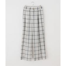 《セットアップ可》2タックチェックパンツ