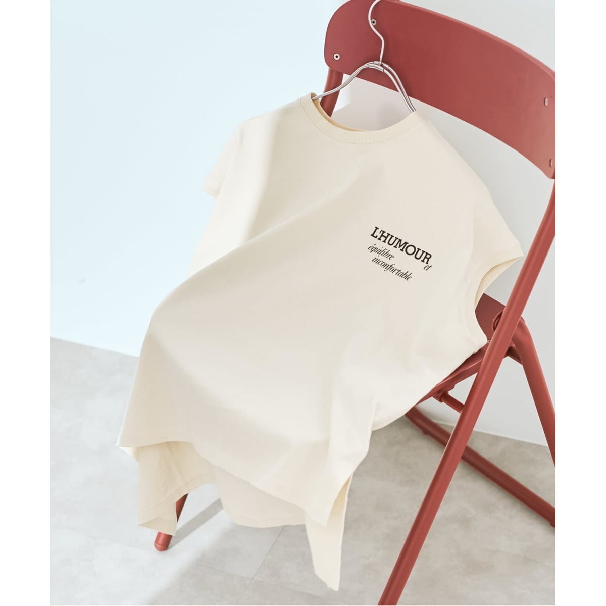 追加予約》upper hights/アッパーハイツ 別注BIG NO SLEEVE TEE