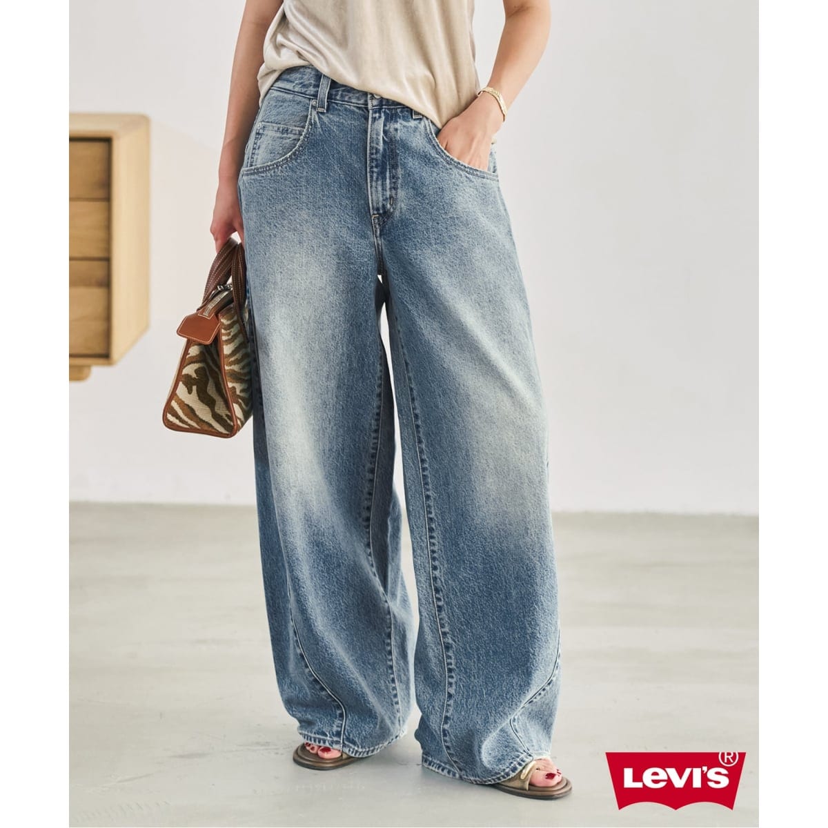 追加予約》LEVI'S 別注 SMU SUPER BAGGY BARREL | スピック&スパン 追加予約》LEVI'S 別注 SMU SUPER BAGGY BARREL | スピック&スパン