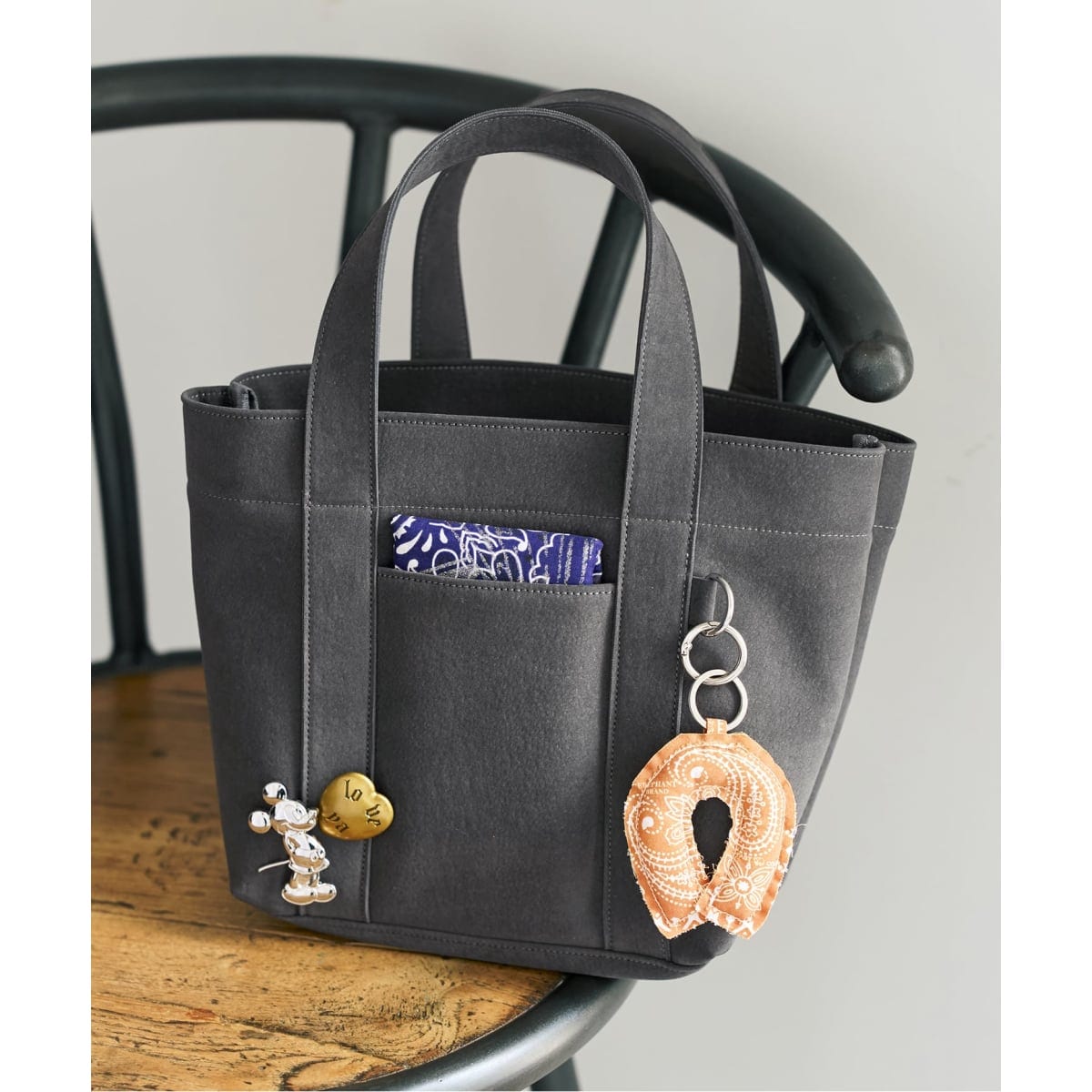 JUST PICK IT ! FAKE LEATHER TOTE | スピック＆スパン(Spick and Span