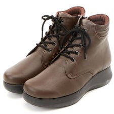 JS ハートレーベル(JS Heartlavel)の厚底ソール本革ハイカットスニーカー