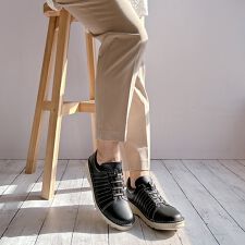 アウトステッチローカットスニーカー