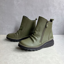 軽量 幅広レザー ダブルファスナー シャーリングブーツ 日本製