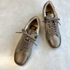 【26春夏新作】本革 軽量 ファスナー付き コンフォート レースアップ シューズ（4E）