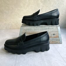 【26春夏新作】本革 日本製 ローファー コンフォート パンプス（4E）