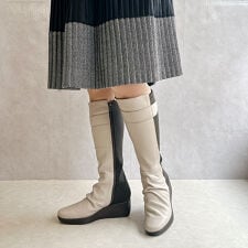 【25秋冬新作】【人気商品】ストレッチロングブーツ