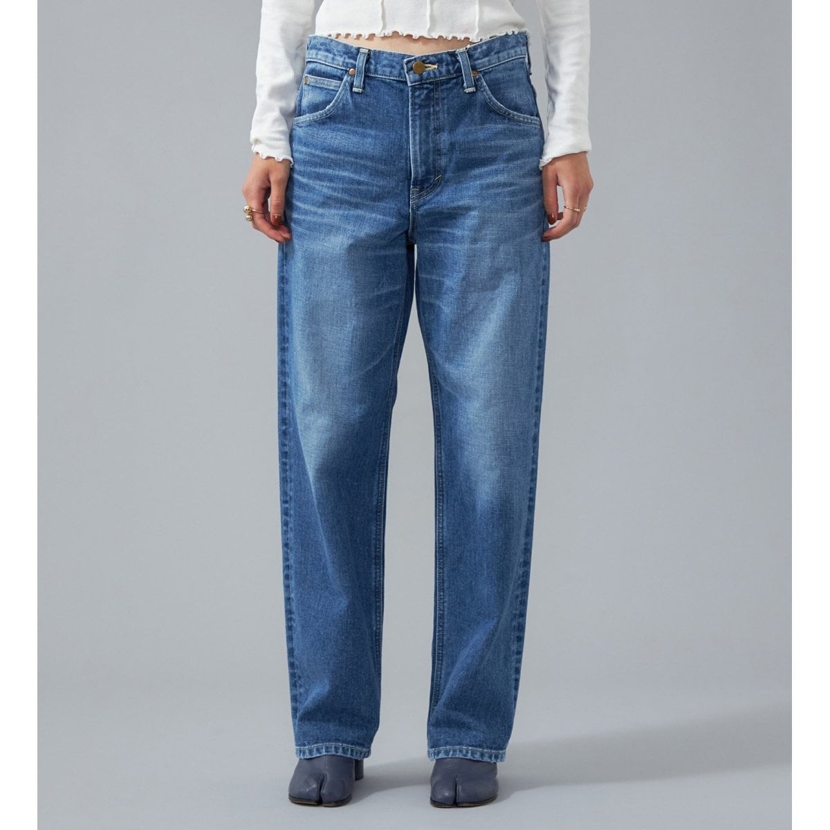 [�}���C]STANDARD WARDROBE �{�[�C�Y�X�g���[�g�p���c �Z�b�g�A�b�v�yCHARA���p�A�C�e��/���[�iLee�j ���F�u���[