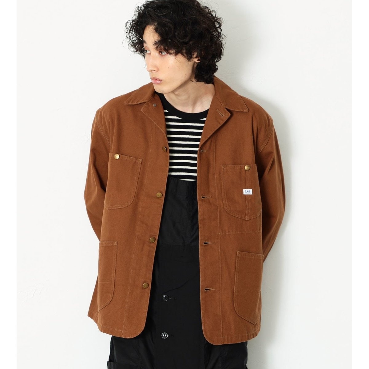 933♥ 新品 ジェイプレス カバーオール ジャケット ショート コート L ◇リバーショートピーコート（0778251903） | human