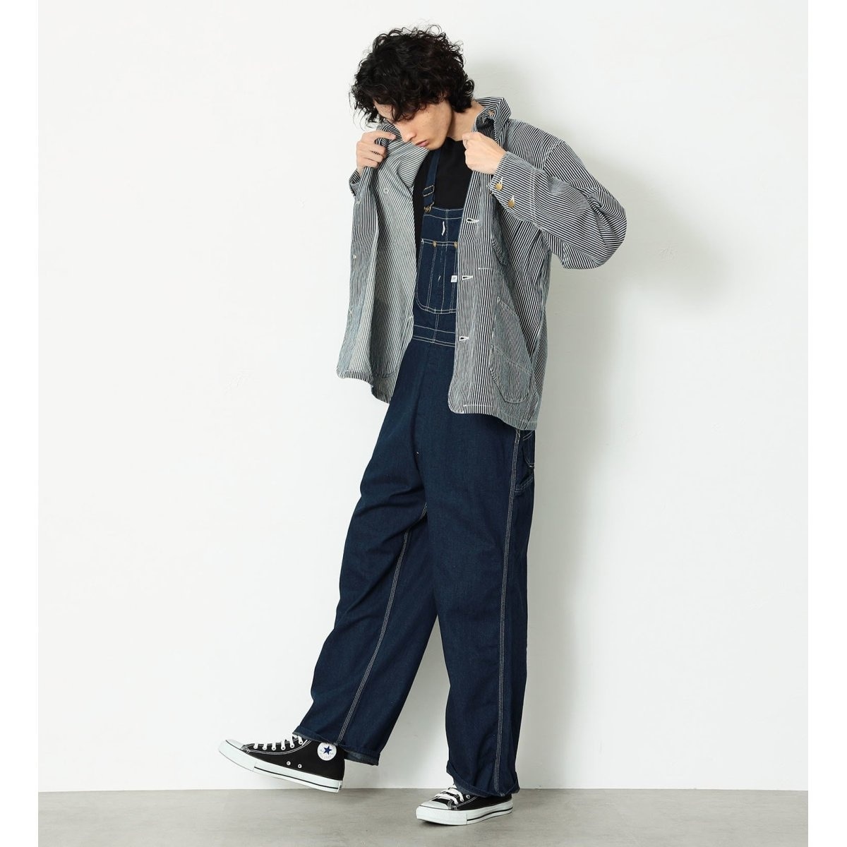 lee ペインターパンツ　カバーオール　ロコ　セットアップ　リジット即完タグ付き EDWIN ONLINE MALL｜Lee 【リジッド/ナマ】DUNGAREES ロコ