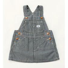 【70-90cm】ベビー ファーストデニムオーバーオールスカート