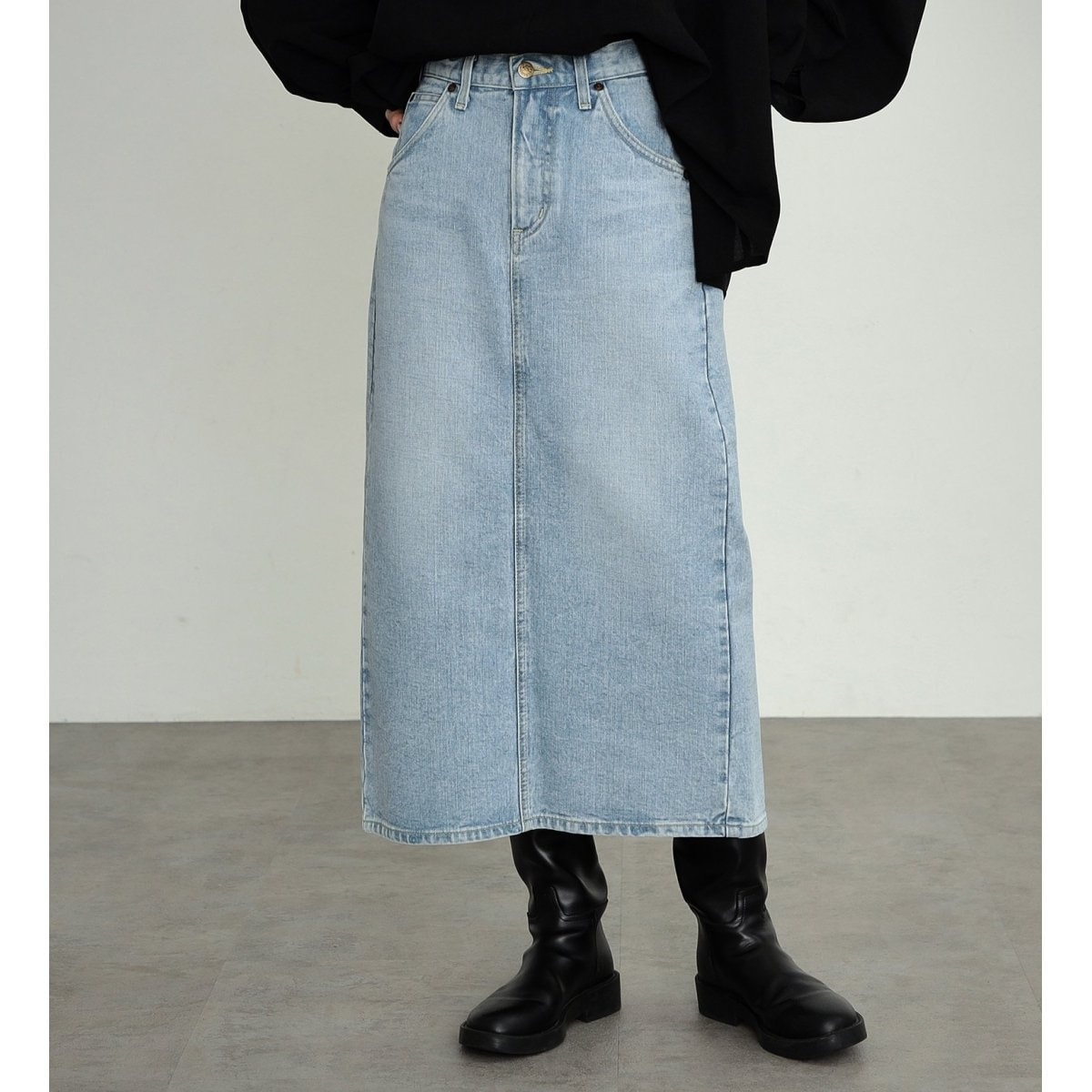 [}C]yVFzSTANDARD WARDROBE SKIRT/[iLeej WFu[