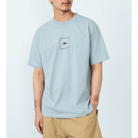 リー] トップス バックプリント ロゴTシャツ 半袖 メンズ バックプリントＴシャツ(M ホワイト): [リー] トップス ロゴプリントTシャツ 半袖 メンズ